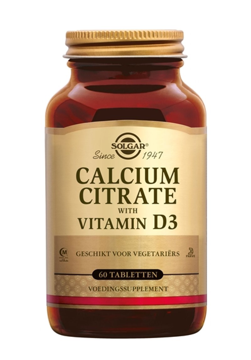 Calcium Citrate with Vitamin D-3 60 tabs