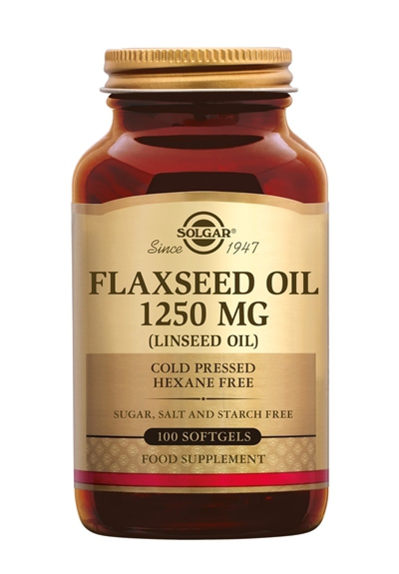 Flaxseed Oil 1250 mg 100 softgels