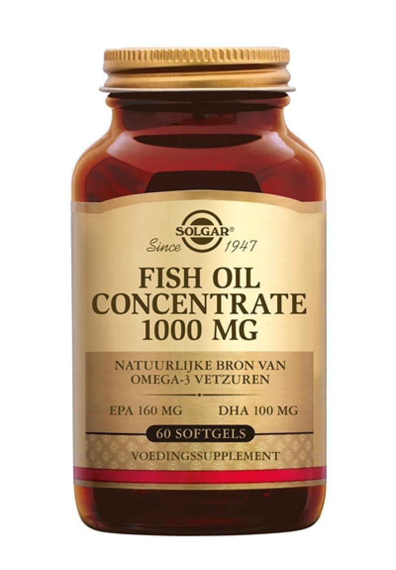 Fish Oil Concentrate 1000 mg 60 softgels