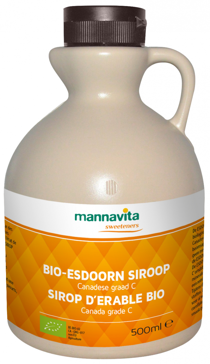 Esdoornsiroop 500 ml = 663 gr - 500 ml