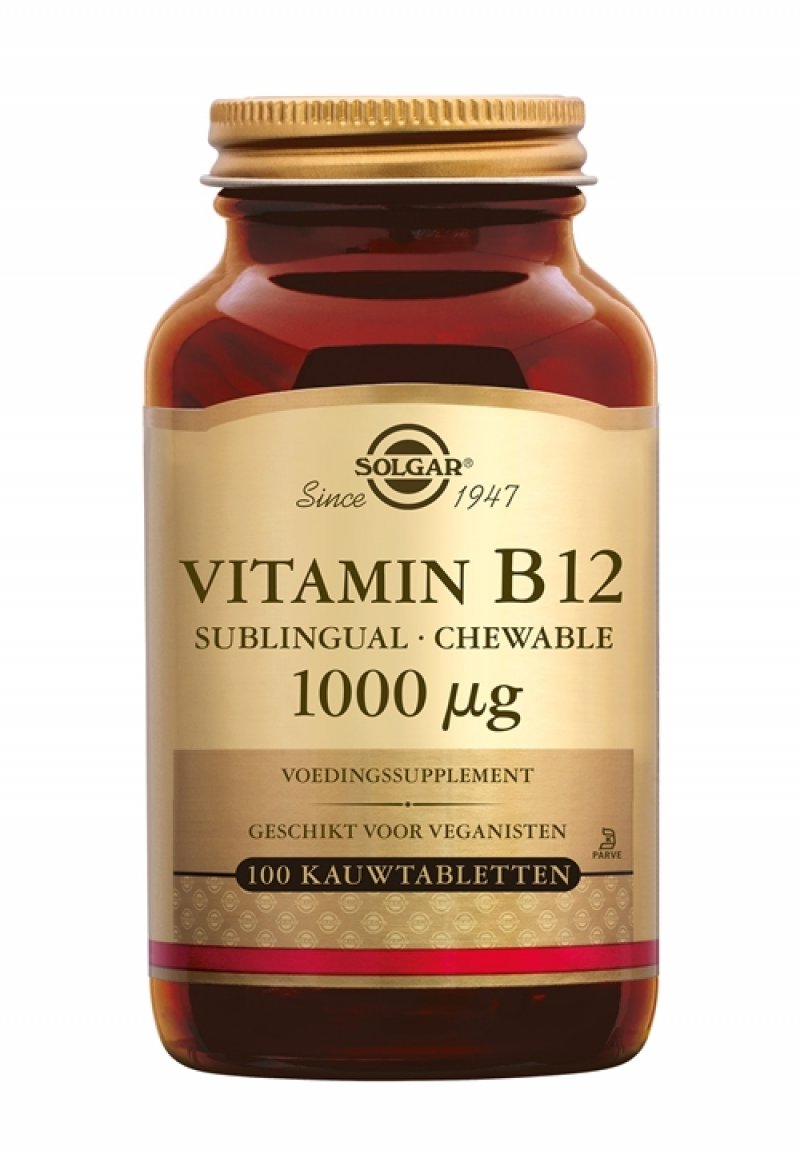 Vitamin B-12 1000 mcg 100 kauwtabs
