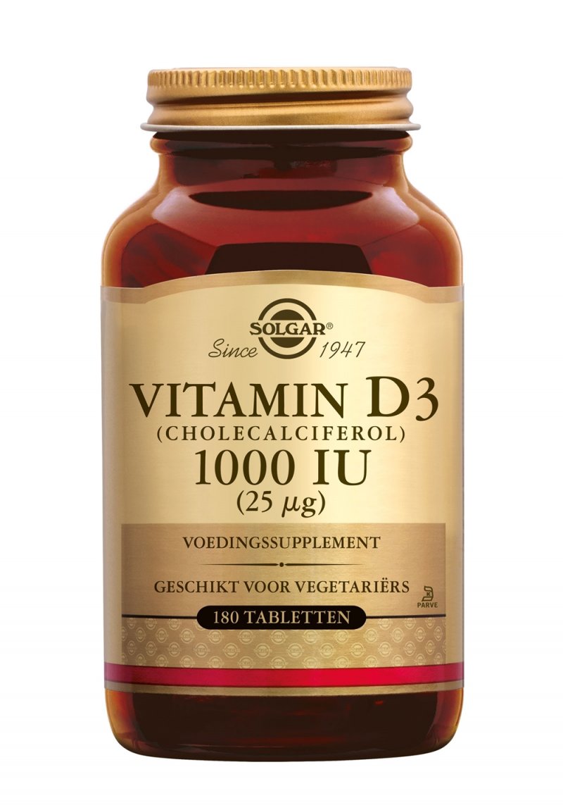 Vitamin D-3 1000 IU 180 tabs