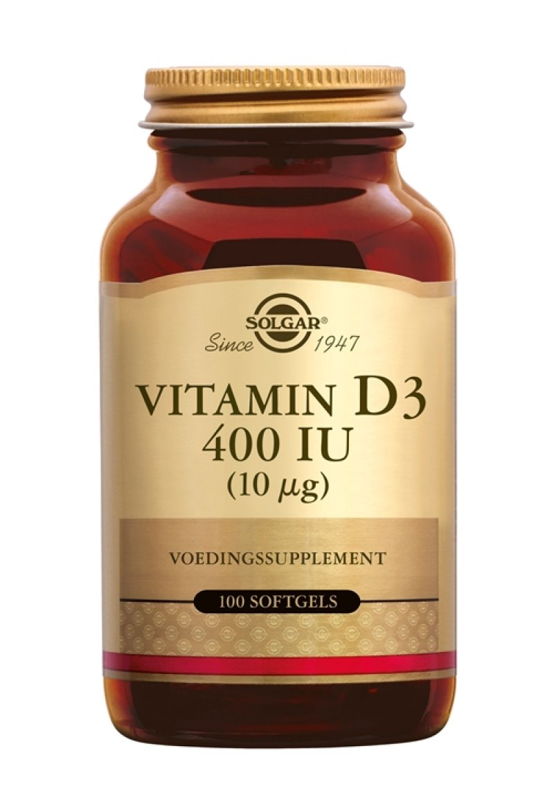 Vitamin D-3 400 IU 100 softgels