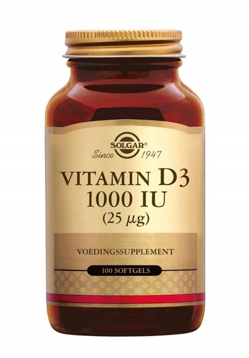 Vitamin D-3 1000 IU 100 softgels
