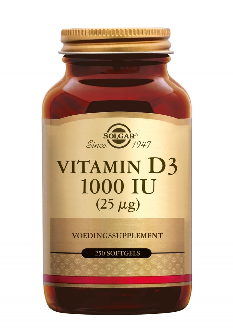 Vitamin D-3 1000 IU 250 softgels