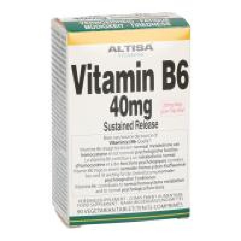 Vitamine B6 40mg Sustained release