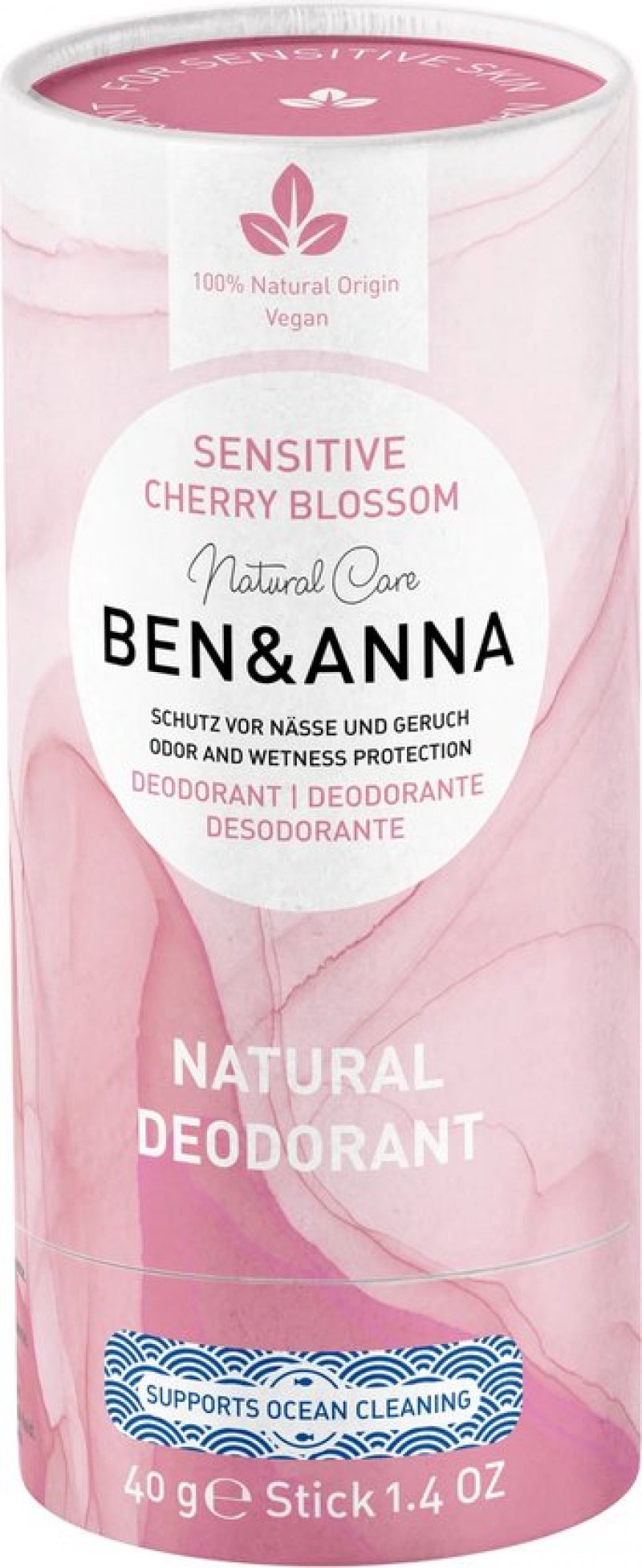 push-up karton deodorant sensitive cherry blossom (ECO)