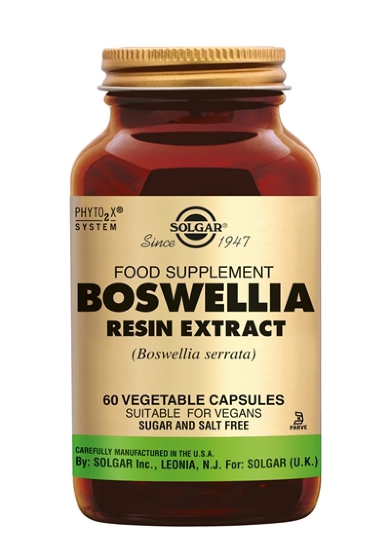 Boswellia Resin Extract 60 vege caps