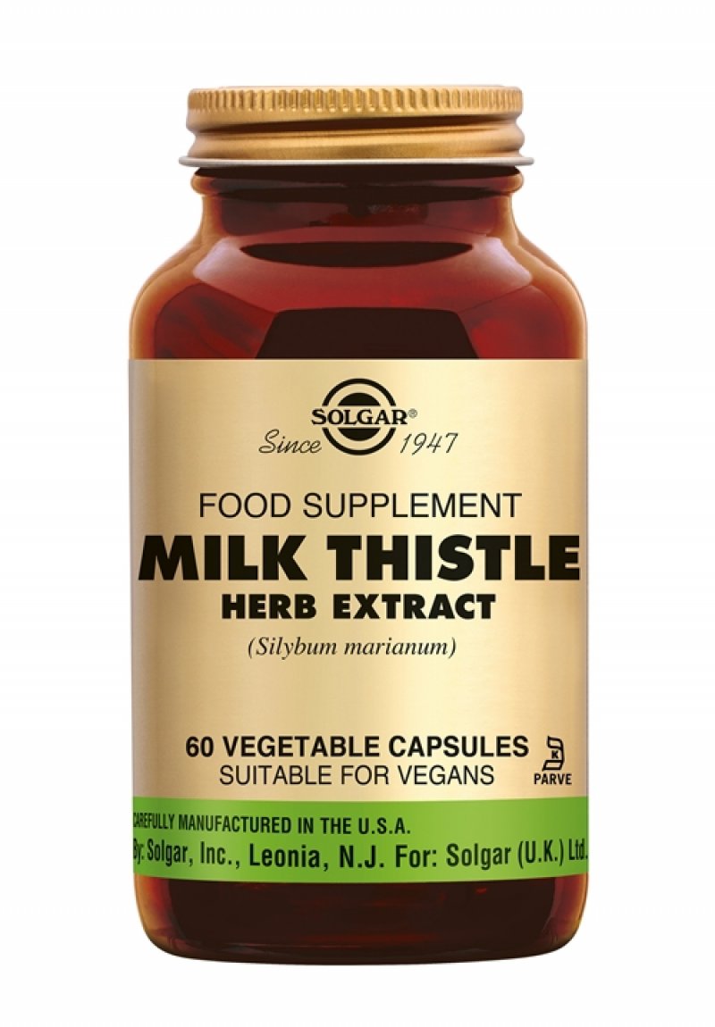 Milk Thistle Herb Extract 60 vege caps
