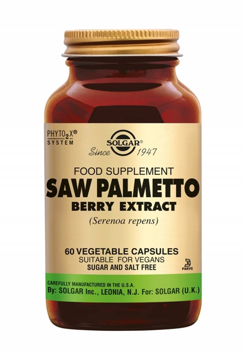 Saw Palmetto Berry Extract 60 vege caps
