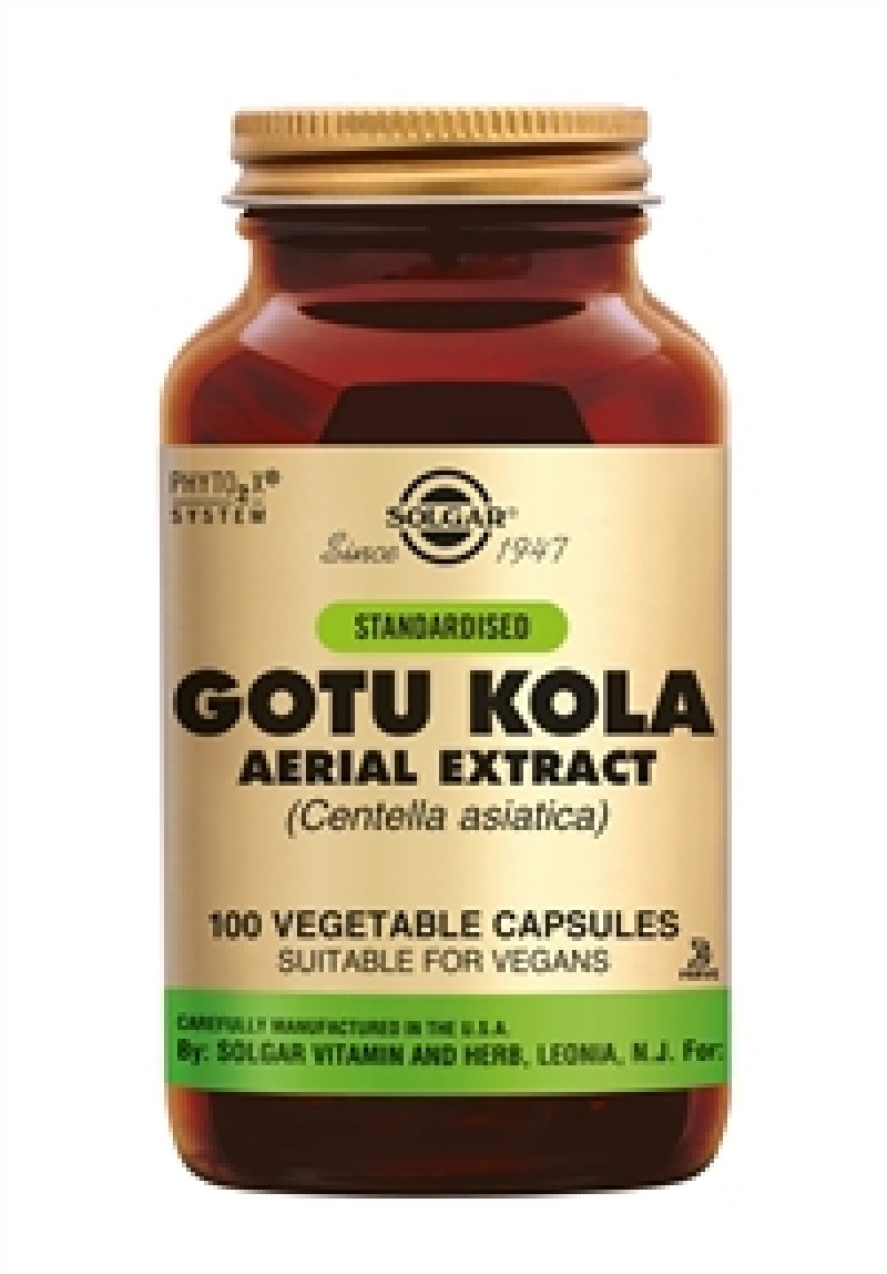 Gotu Kola Aerial Extract 100 vege caps