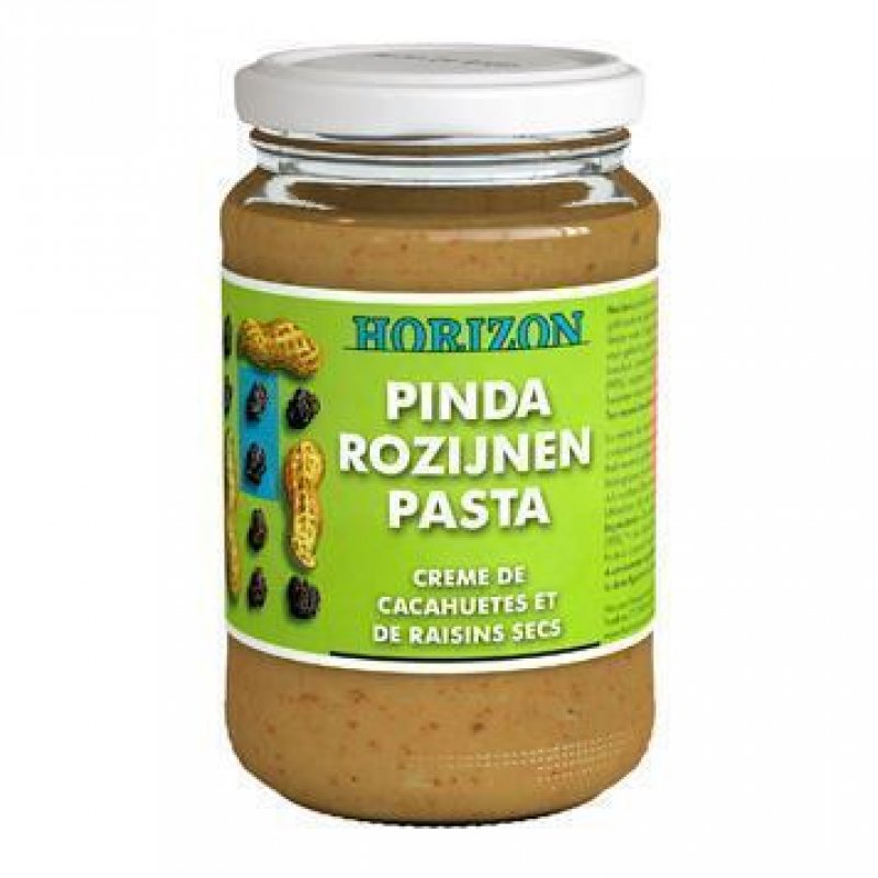 pinda-rozijnenpasta 350 g 