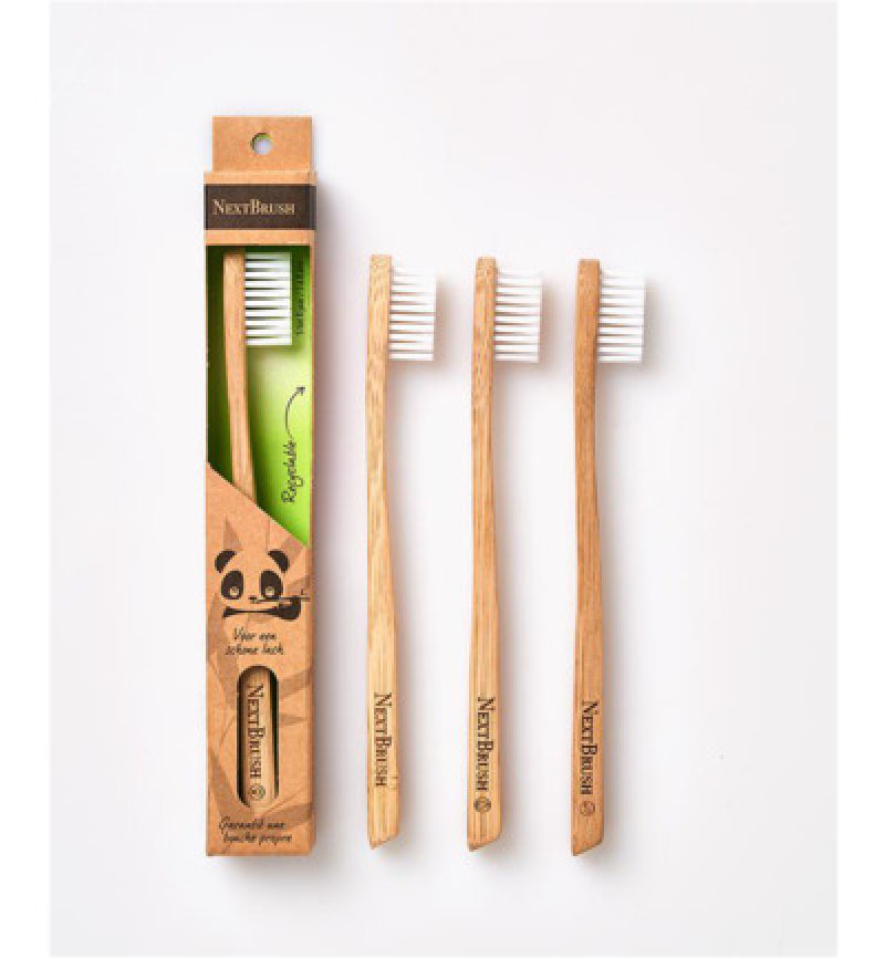 Milieuvriendelijke tandenborstel voor kinderen vanaf 5 JAAR 1stuk (ECO)