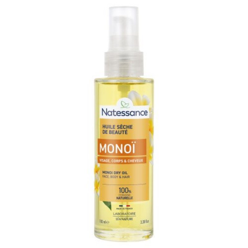 Droge monoï-olie (gezicht, lichaam, haar) 100 ml 