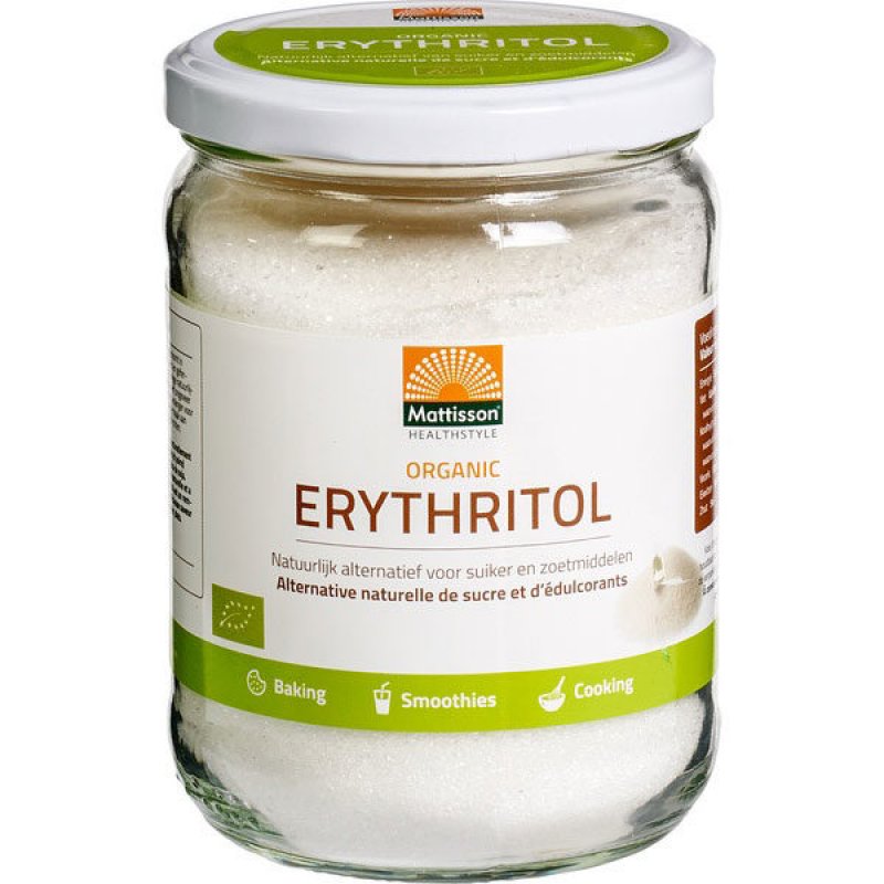 Biologische Erythritol – Natuurlijk Gefermenteerde Zoetstof 400 g 