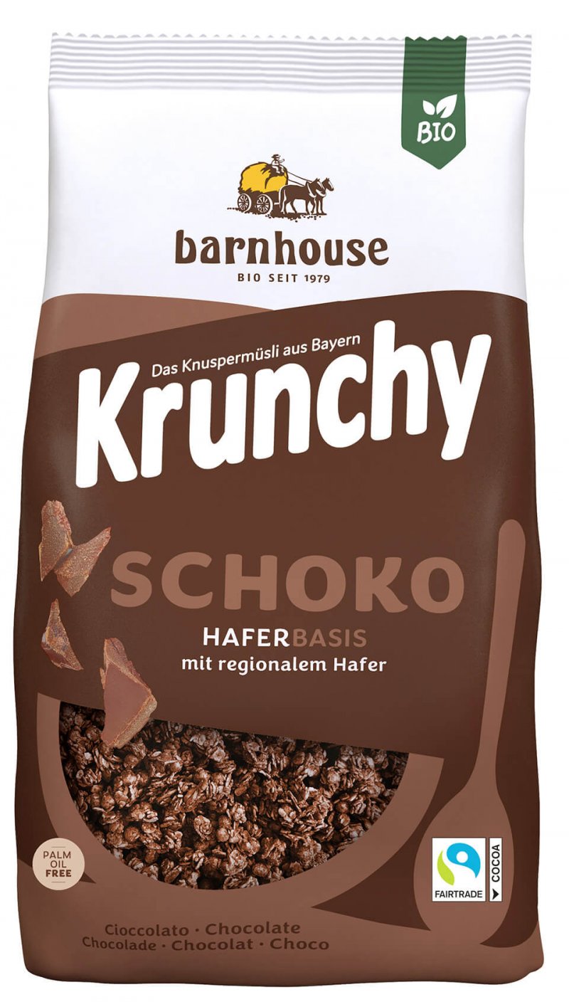 Krunchy chocolade 375 g 