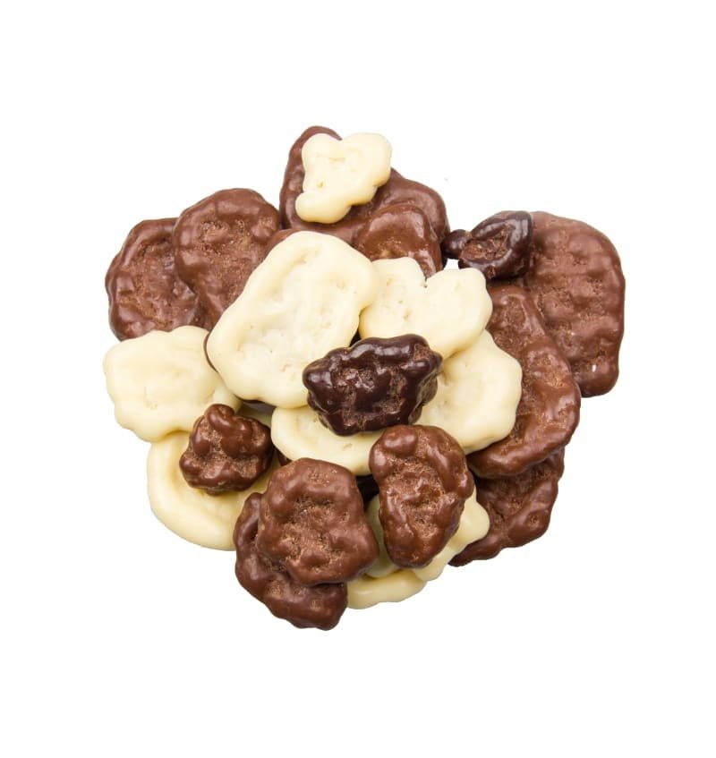 Chocolade bananenchips 150gr