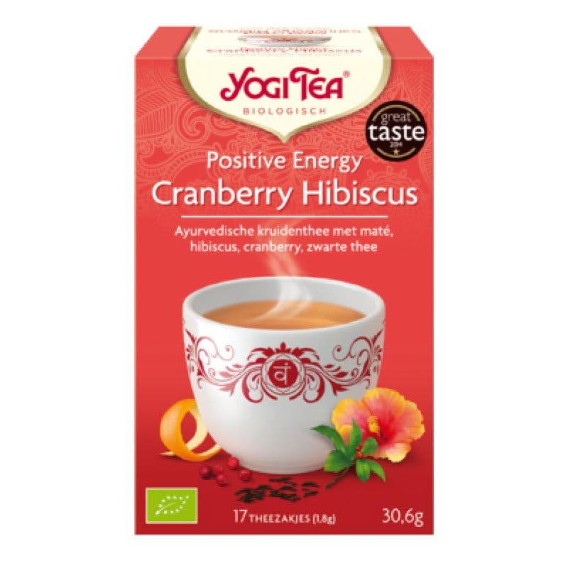 Yogi Positive Energy - Cranberry Hibiscus