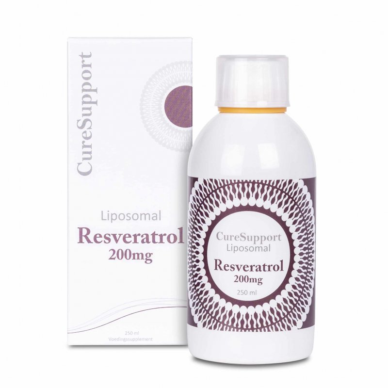 Liposomal Resveratrol van CureSupport 200 mg, 250 ml