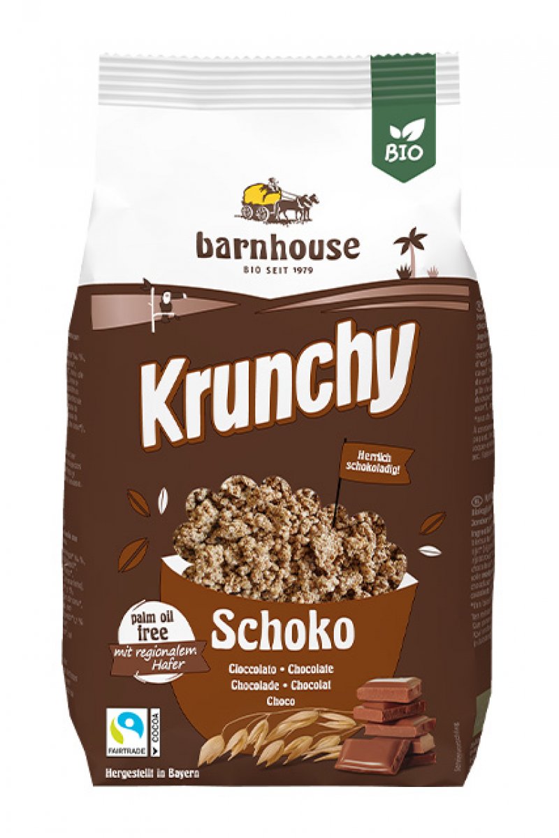 Krunchy chocolade 375 g 