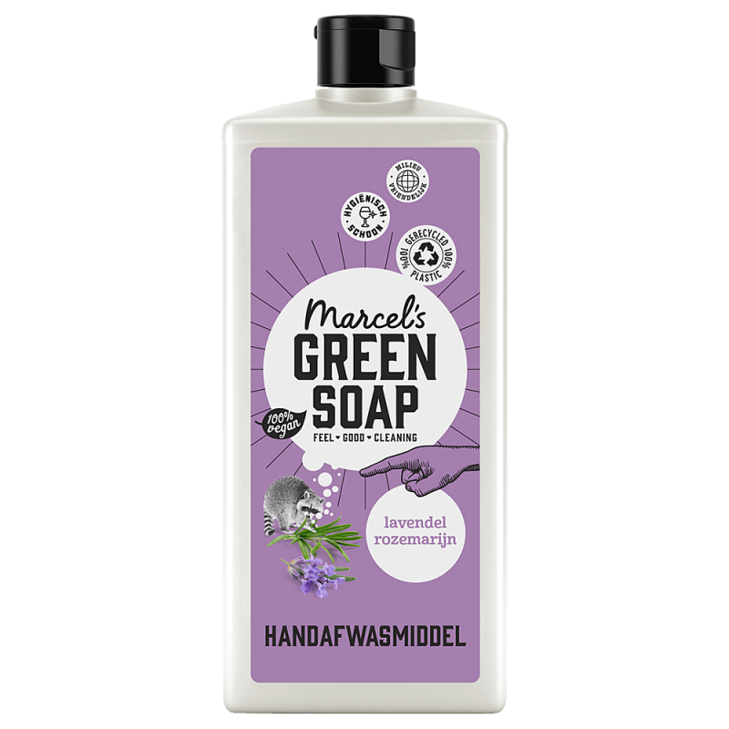 Marcel's Green Soap - Afwasmiddel: Lavendel & Rozemarijn - 500 ml