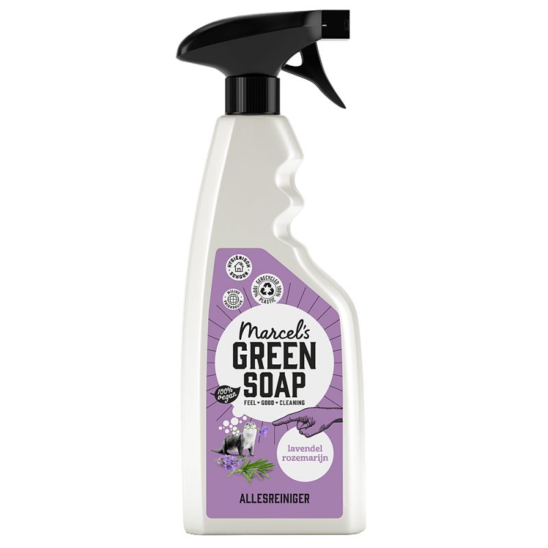 Marcel's Green Soap - Allesreiniger spray: Lavendel & Rozemarijn - 500 ml