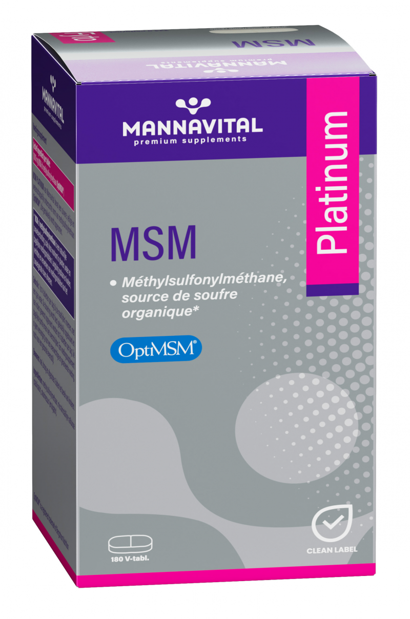 MSM Platinum V-tabletten - 180 V-tabl