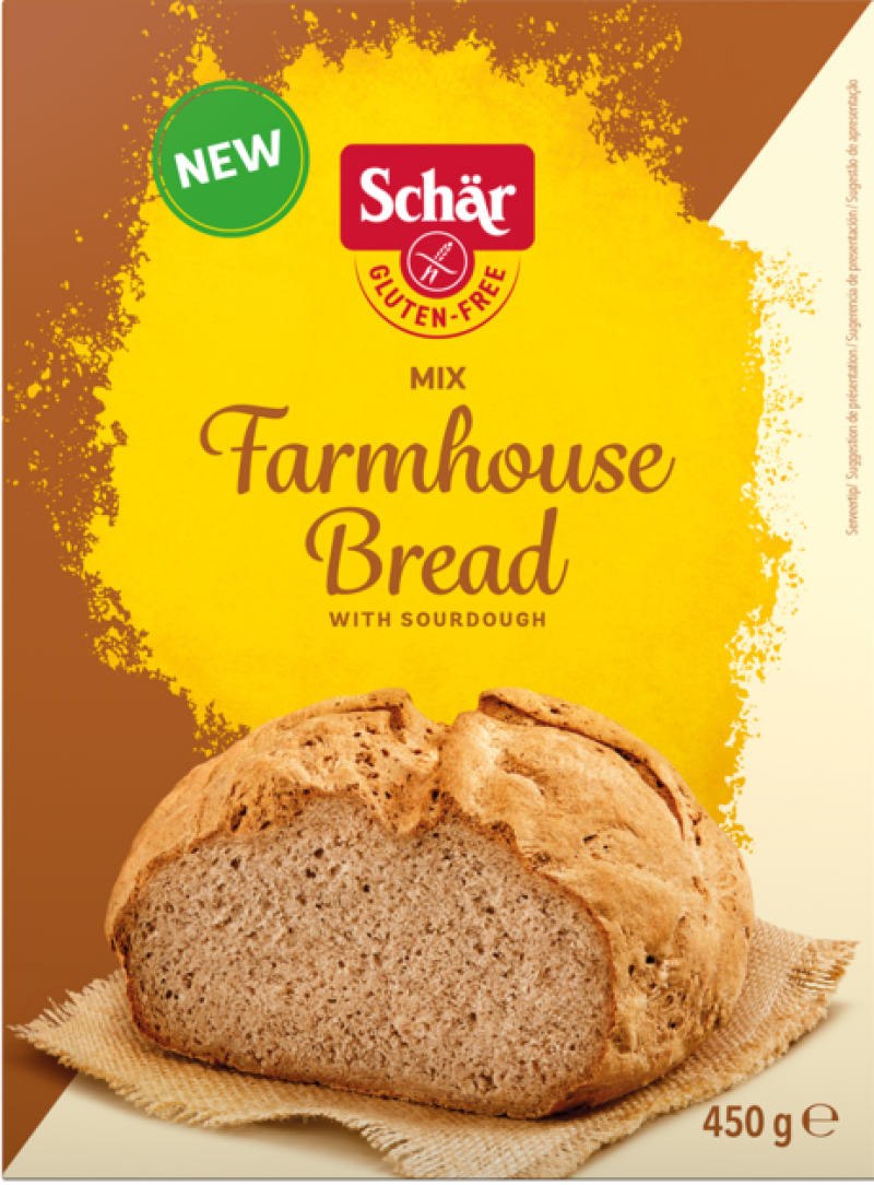 Farmhouse bread with sourdough mix 