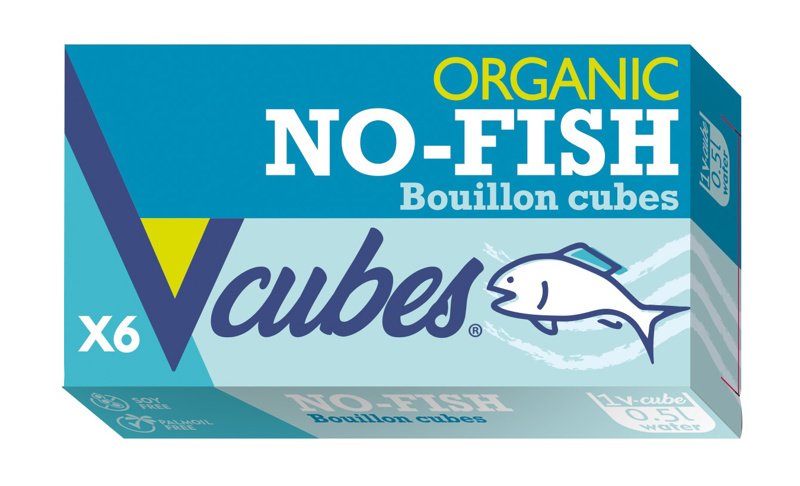  Plantbased vegan NO-FISH stock cubes