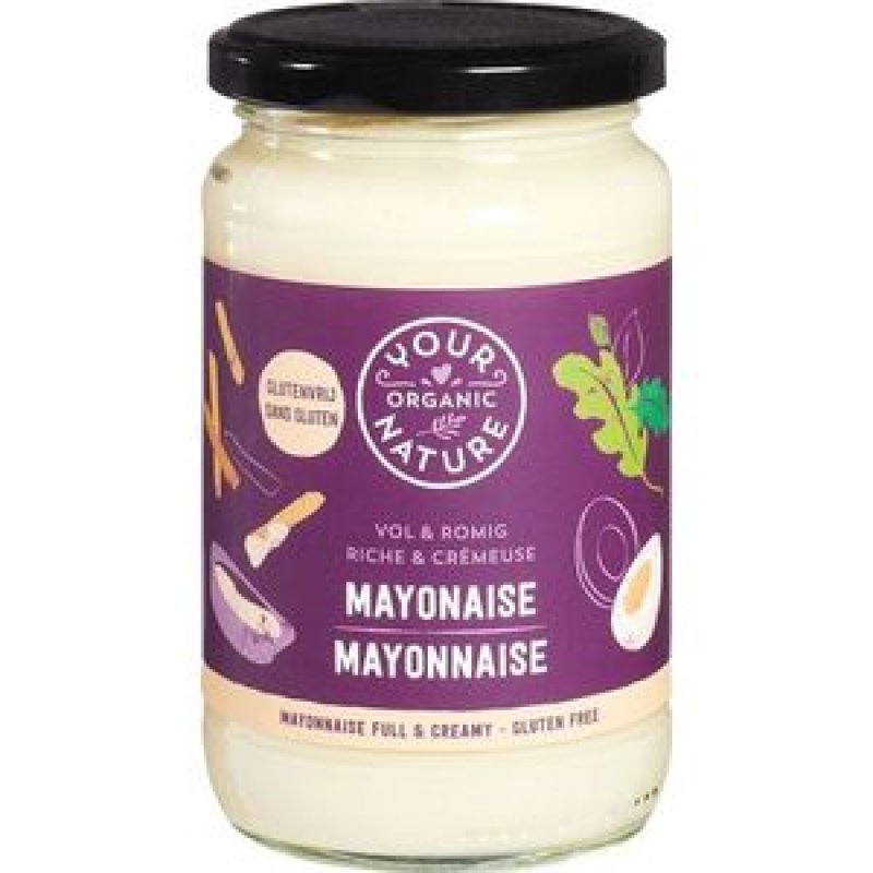 Mayonaise vol & romig 370 g 