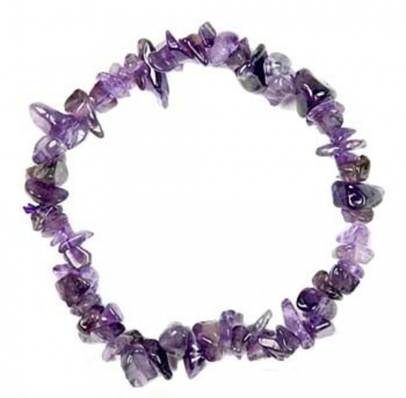 Edelsteen Splitarmband Amethist