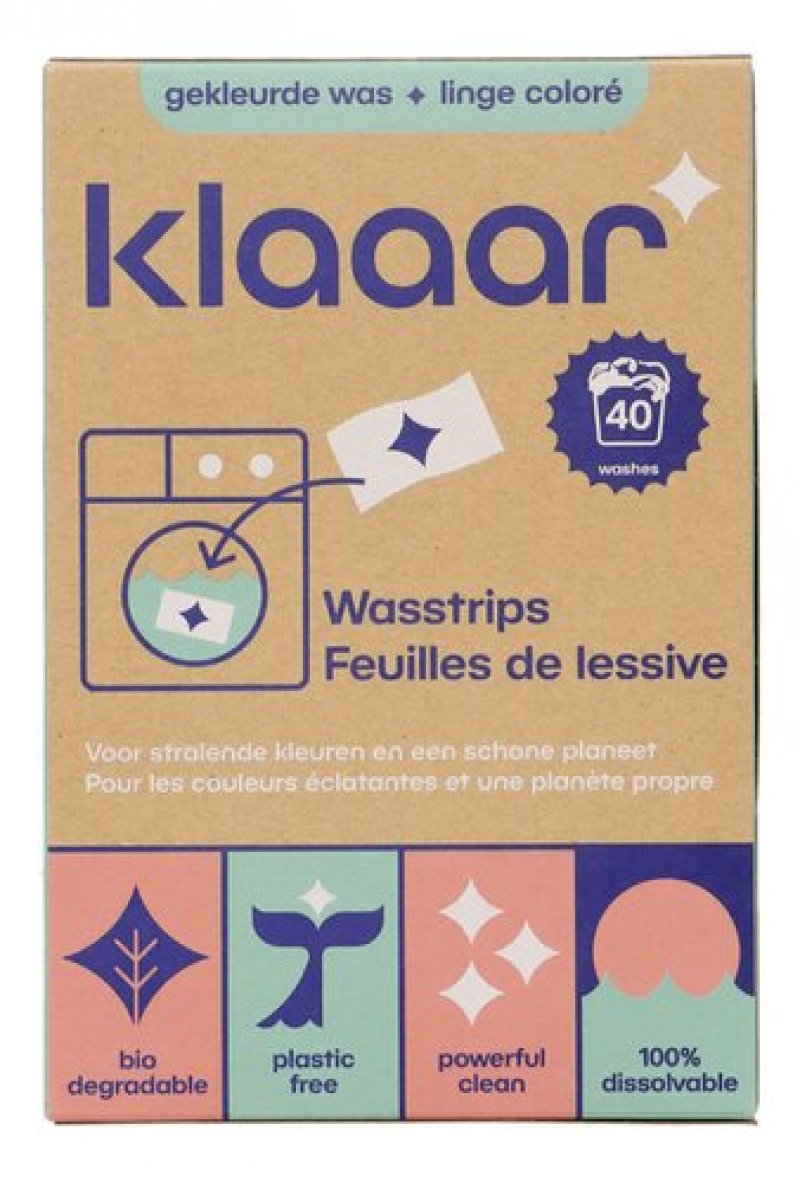 wasstrips voor gekleurde was (40 wasbeurten)