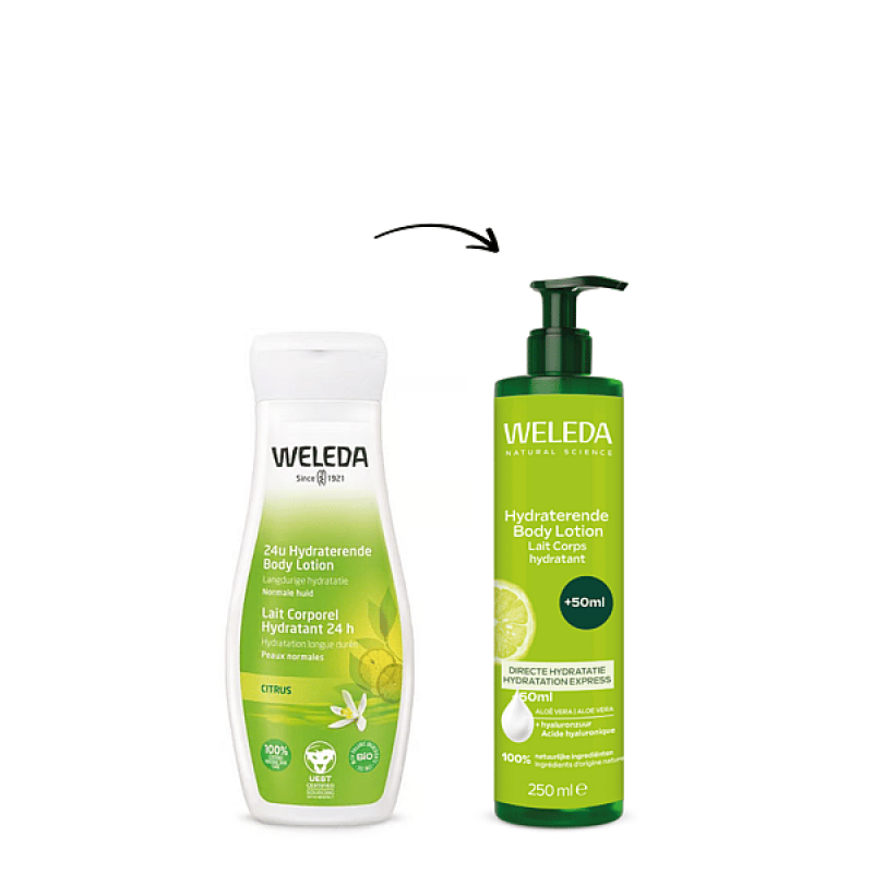 Hydraterende Body Lotion Aloe Vera Citrus 250ml 