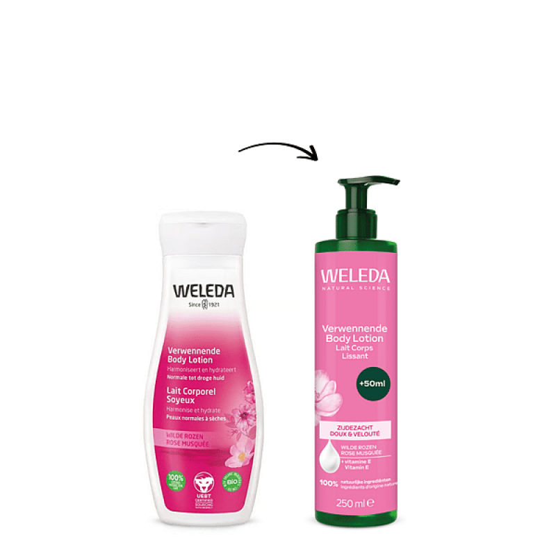 Verwennende Body Lotion Wilde Rozen 250ml 