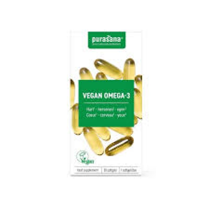 Vegan Omega-3 Algenolie Softgels 30SG