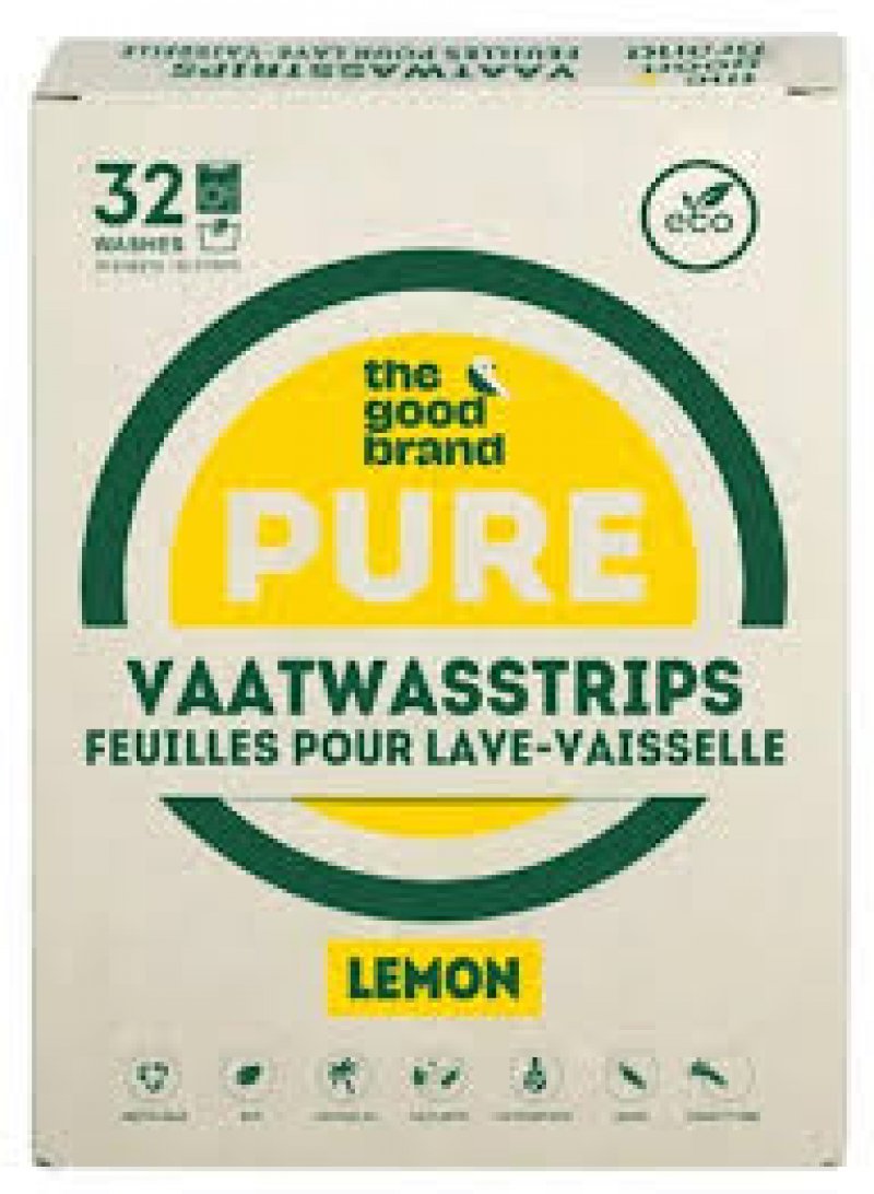 Vaatwasstrips Lemon Multipack 32 wasbeurten 