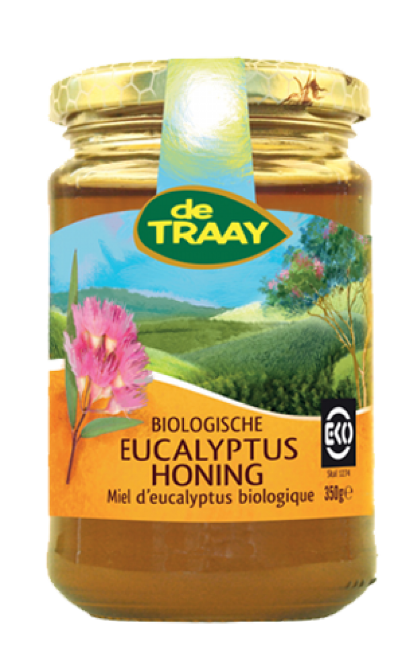 Biologische eucalyptushoning 350g