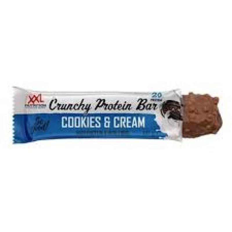 Crunchy Protein Bar Cookies & cream