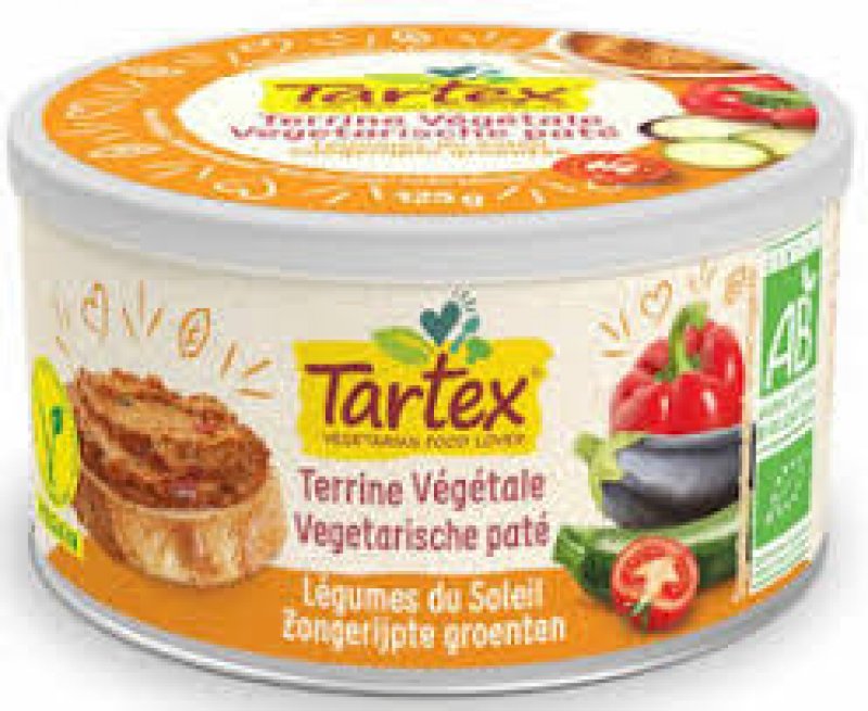 vegan paté zongerijpte groenten 125 g 