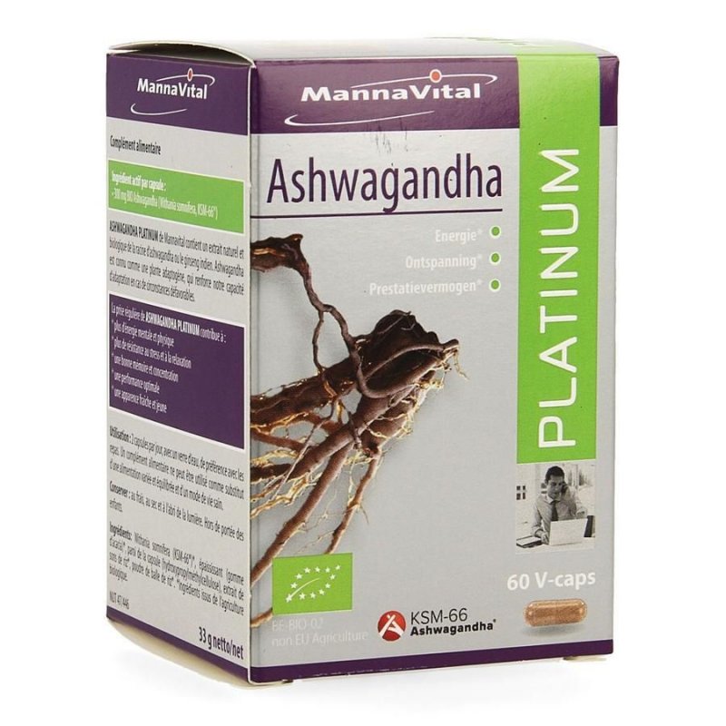 Ashwagandha Platinum 60 V-caps