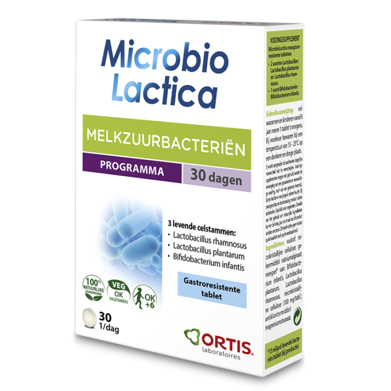 melkzuurbacteriën 30 tabletten 