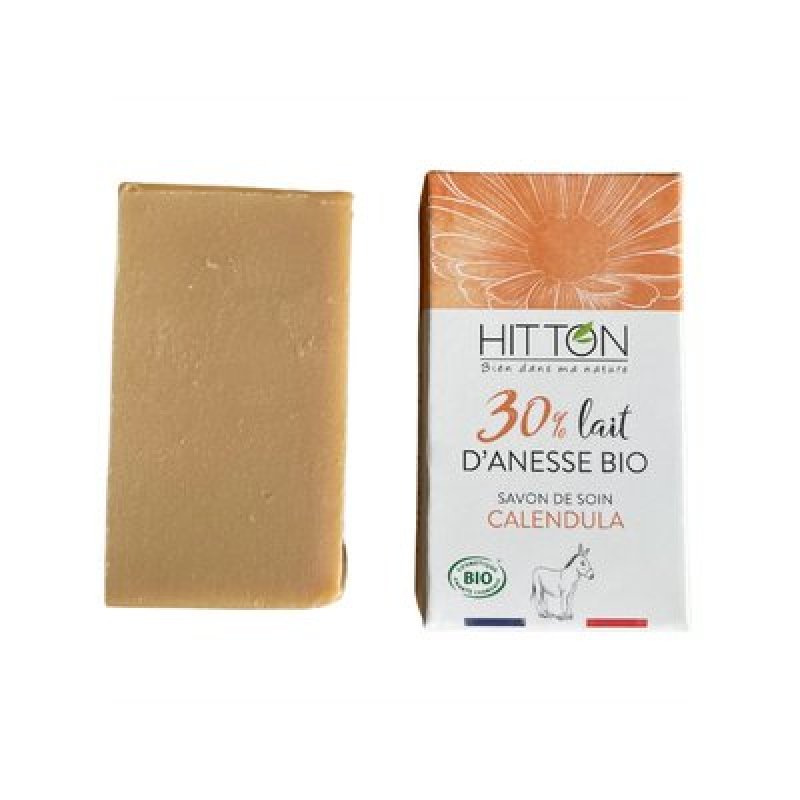 Biologische ezelsmelkzeep - Calendula