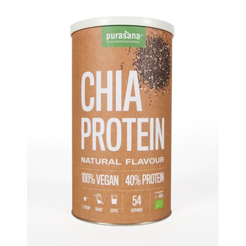 chia protein natural flavour 400 g 