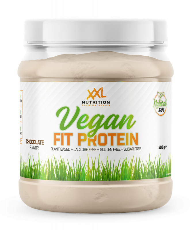 vegan fit protein chocolade 500 g 