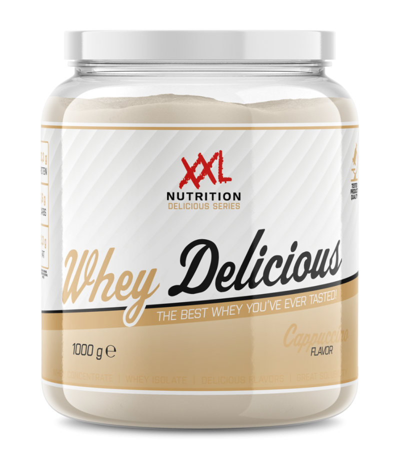 whey delicious protein cappucino 1000 g  