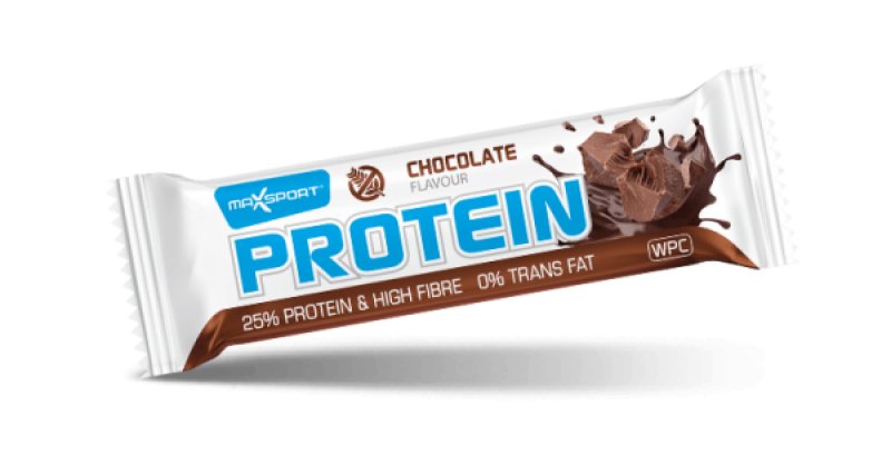 chocolate flavour protein bar