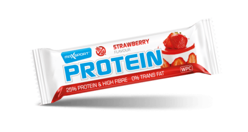 strawberry flavour protein bar 