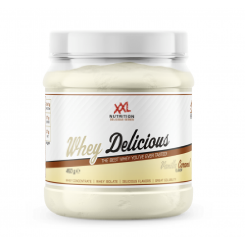 XXL Nutrition Whey Delicious vanilla caramel