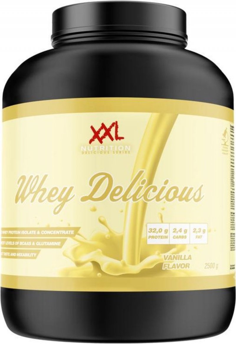 whey delicious protein vanille 2500g 