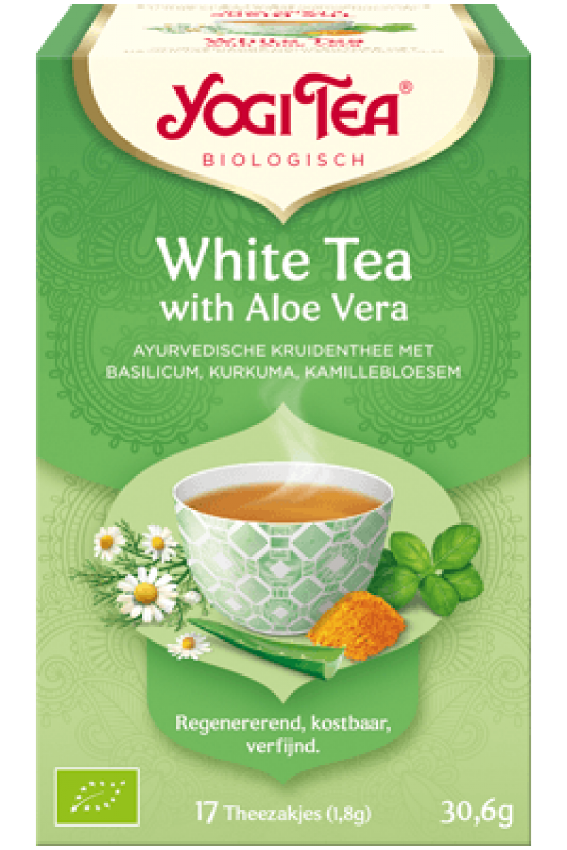 white tea aloe vera